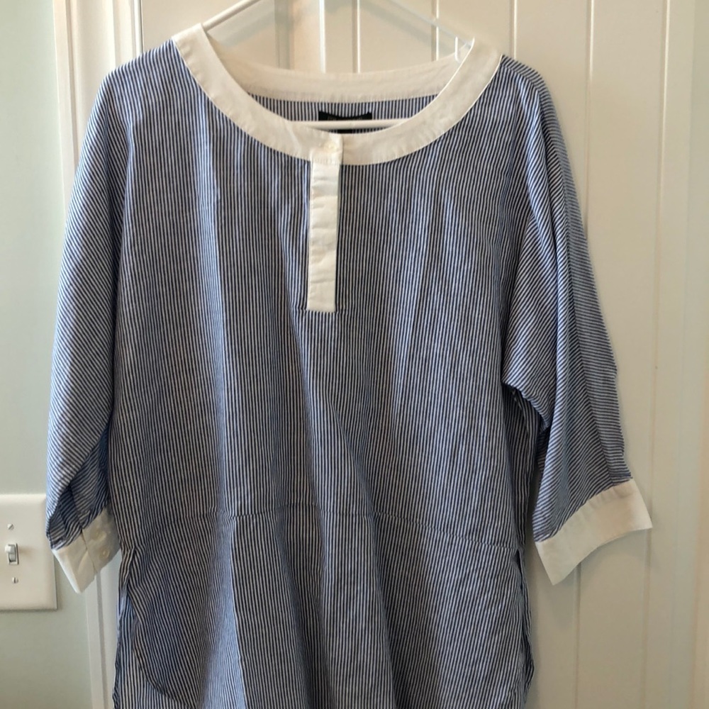 For Cynthia blue top/beach coverup